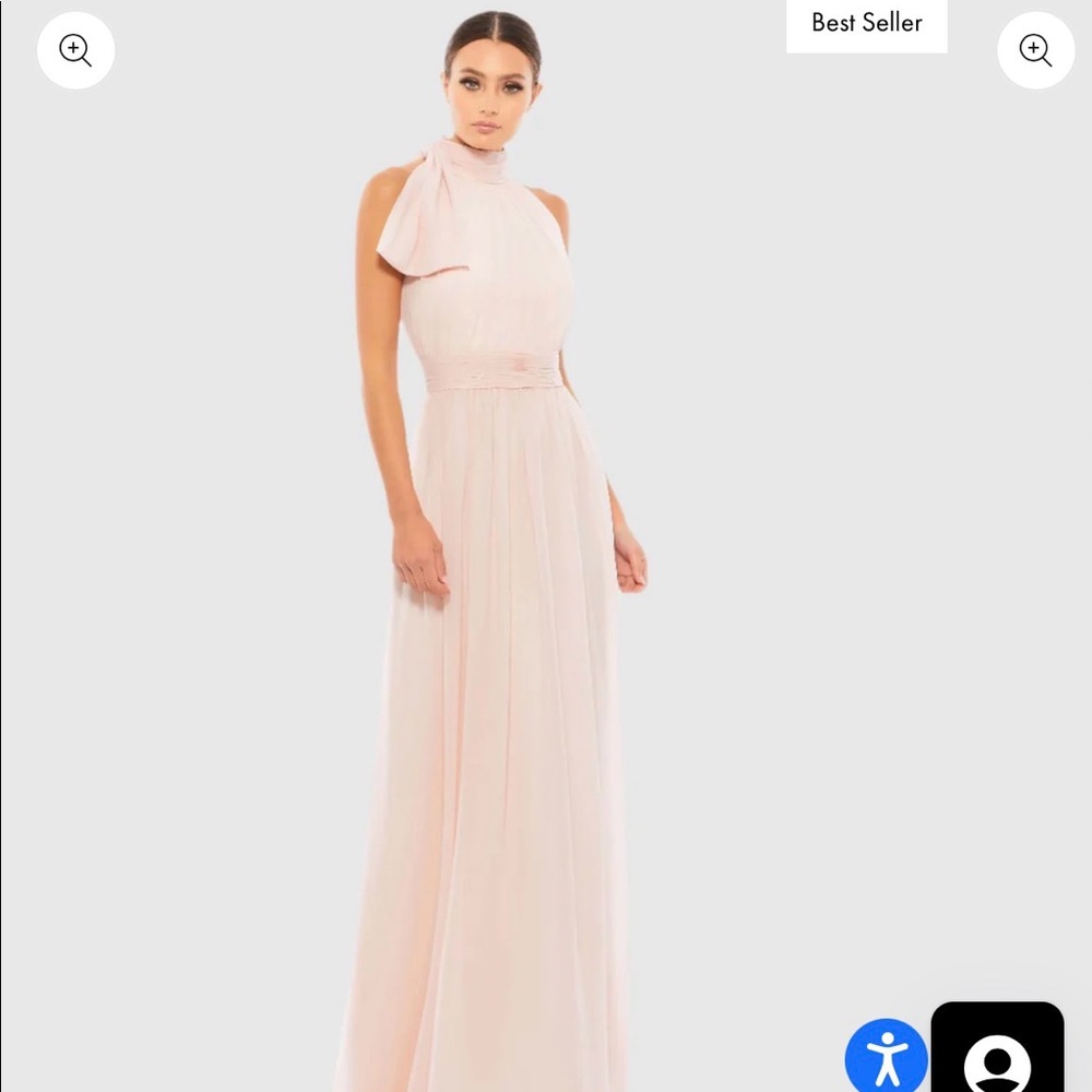 Brand new with tags, Mac Duggal formal dress in light pink